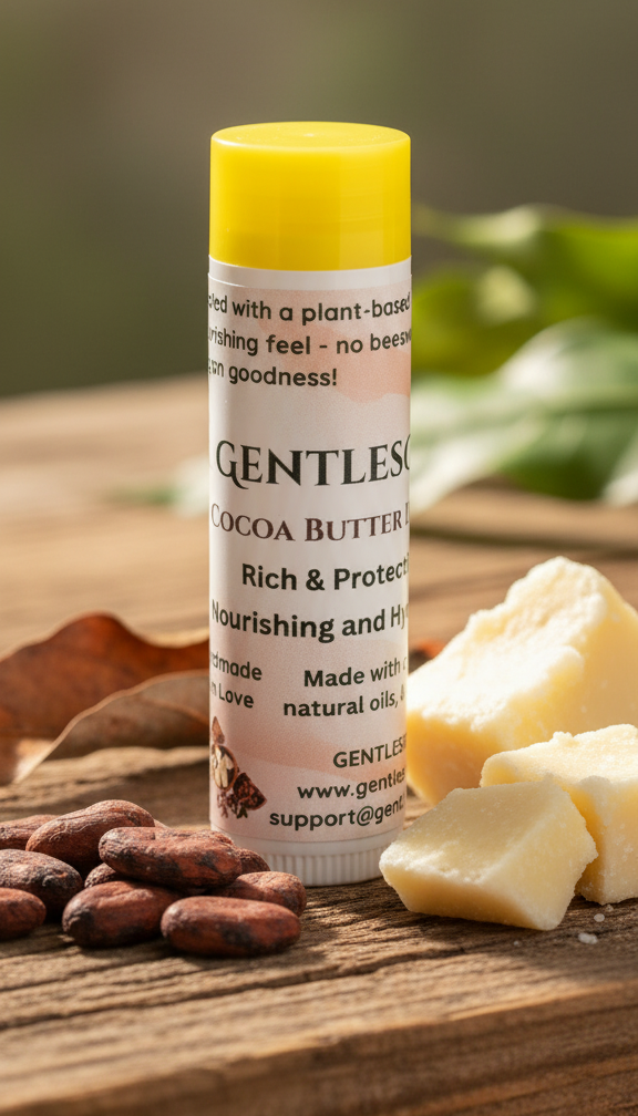 Cocoa Butter Lip Balm – Natural Moisturizing & Nourishing Lip Care